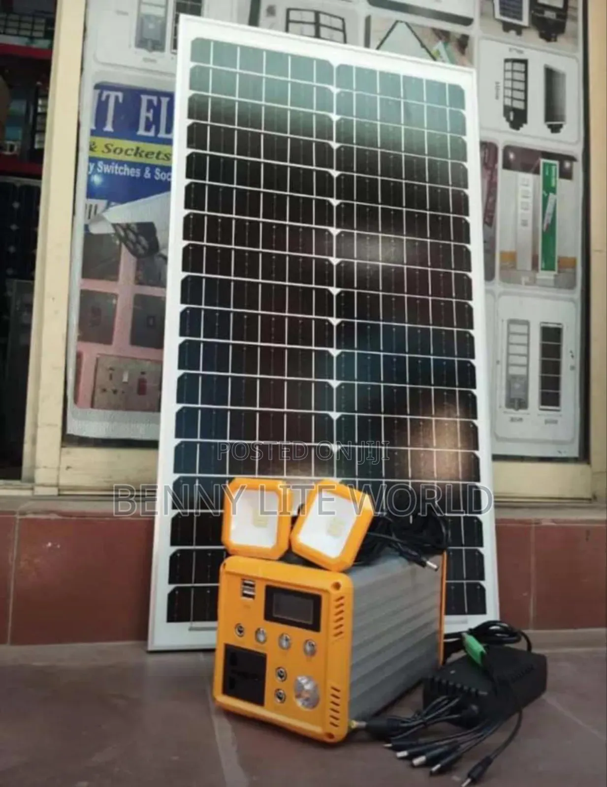 300 Watt Portable Solar Generator