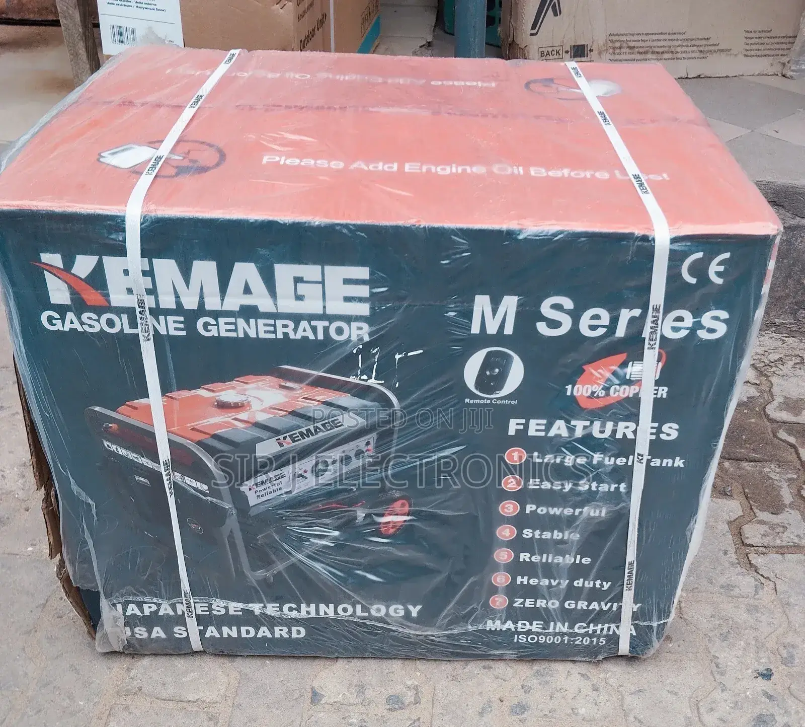 10KVA Kemage Keystart Generator With Remote Control