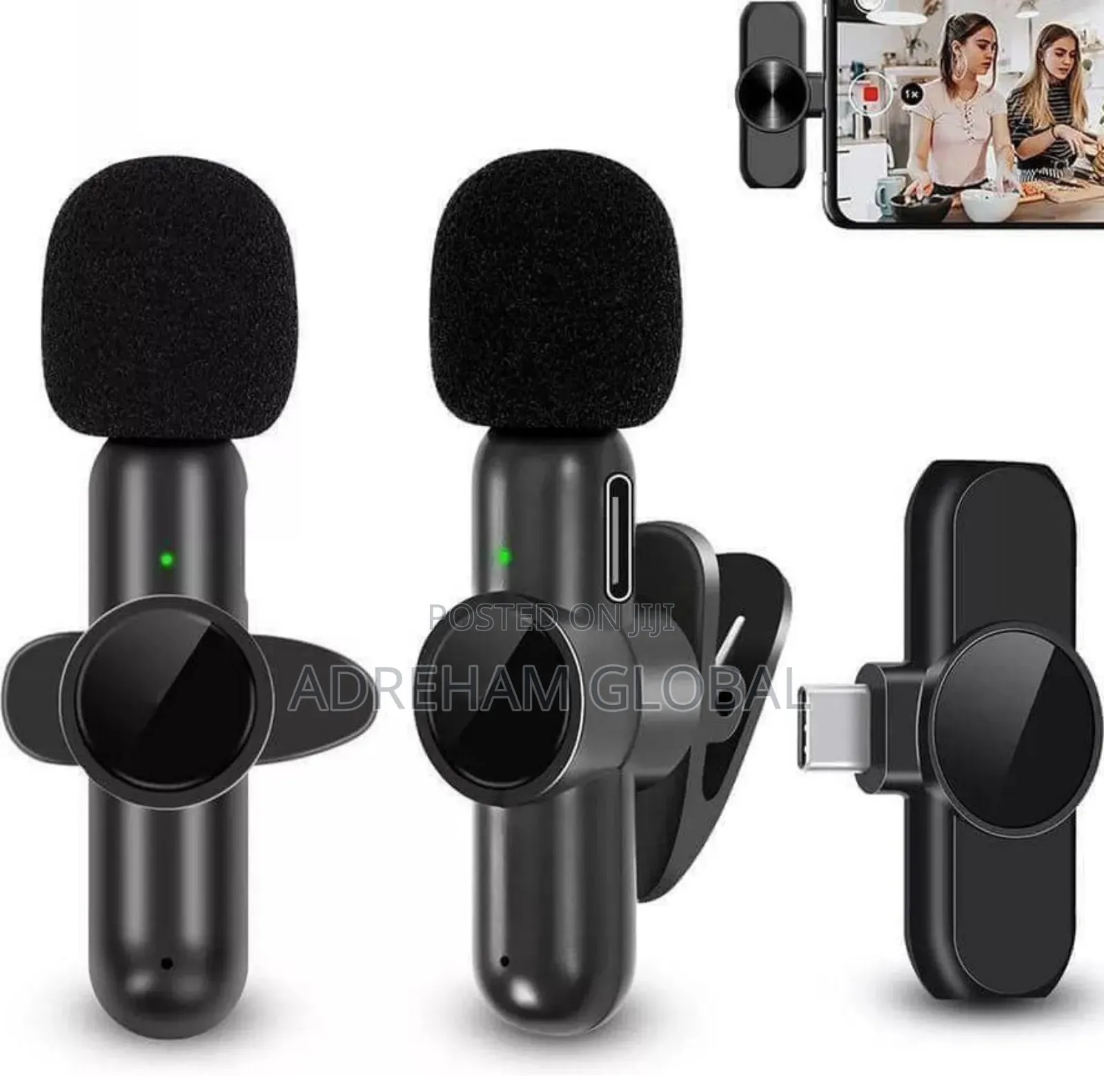 Wireless Microphone for Type C and iPhone