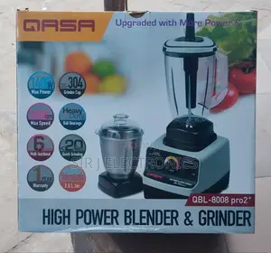 1400watts QASA High Powerful Blender and Grinder + Warranty