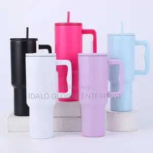 Insulated Car Mug - Stainless Steel