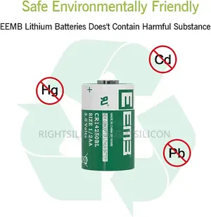 USA 1x EEMB CR 14250 1/2 AA 3V Lithium Battery