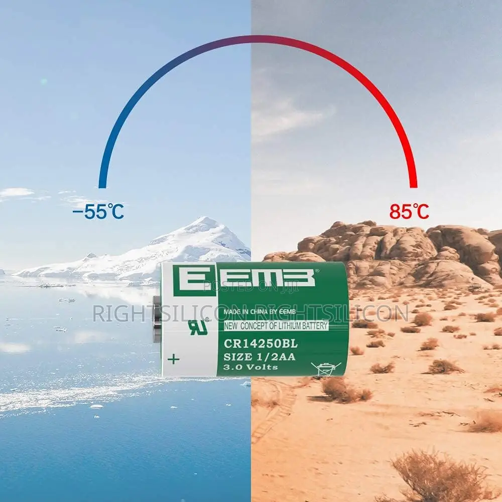 USA 1x EEMB CR 14250 1/2 AA 3V Lithium Battery