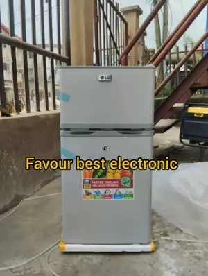 New Lg Small Double Door Fridge (110l) Fridge and Freezer