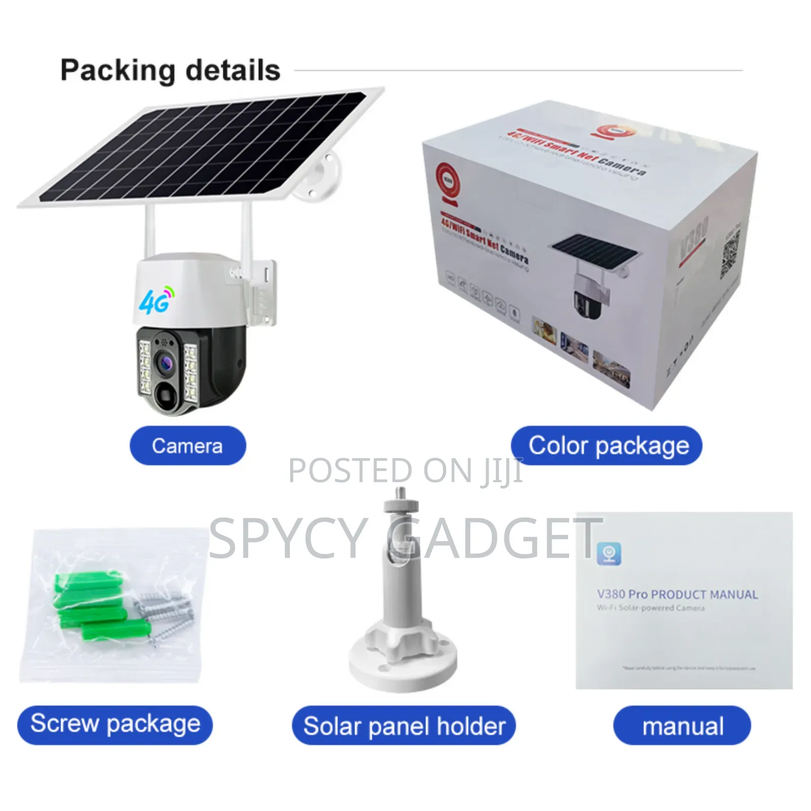 4g Solar PTZ Camera