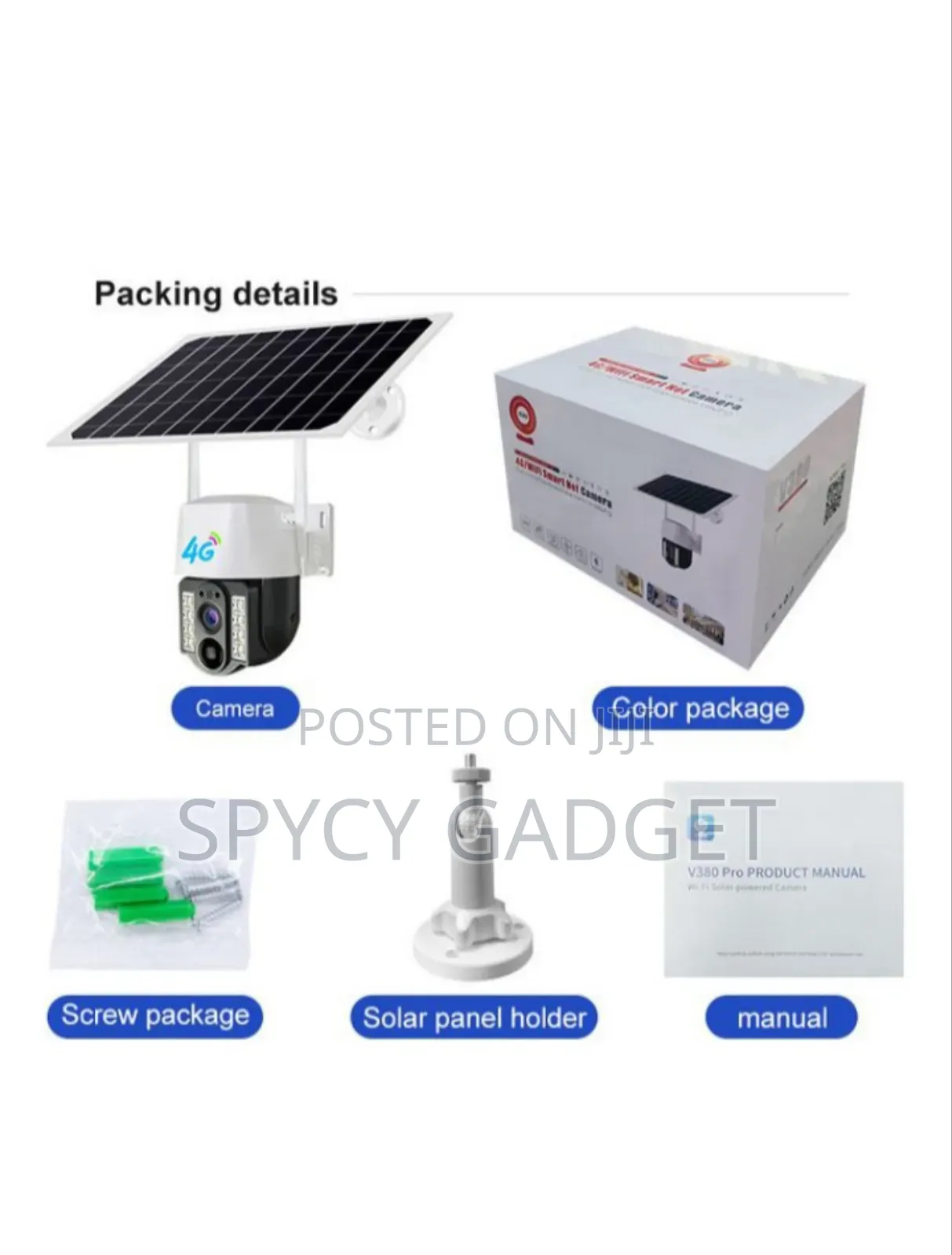 4g Solar PTZ Camera