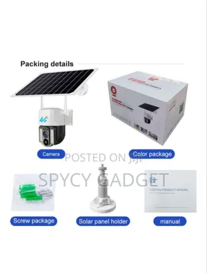 4g Solar PTZ Camera