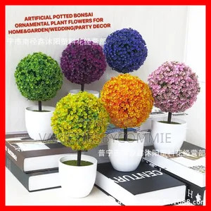 Artificial Potted Flowers for Decor
