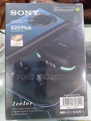 Photo - Brand New Sony S-20 Plus Earbuds