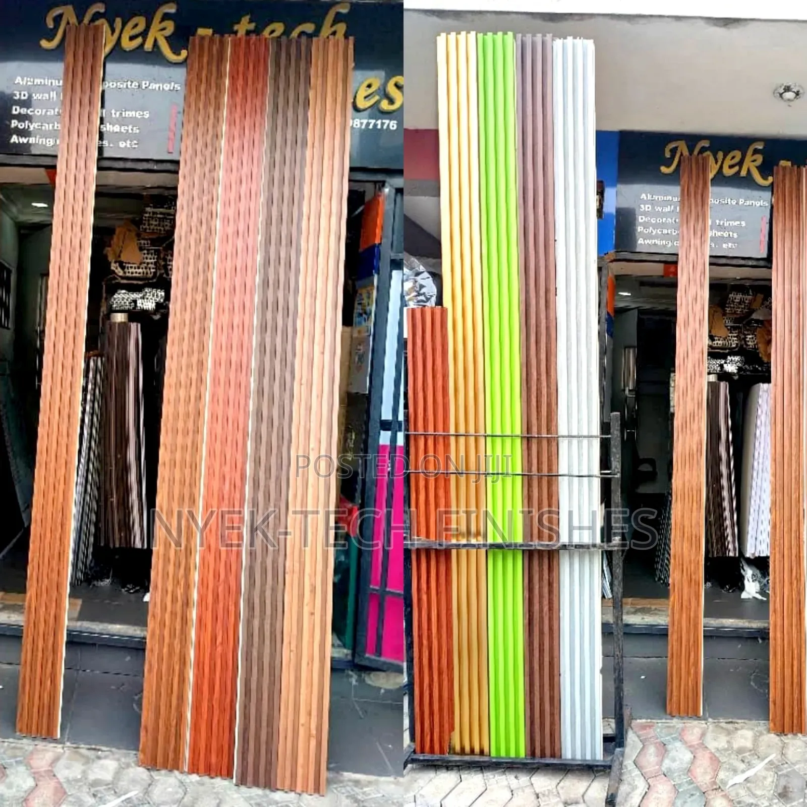 WPC / PVC Wall Fluted Panels for Interior Designs
