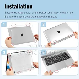 Ultra Slim Case for Macbook Air 13” 2022 With Keyboard Cover