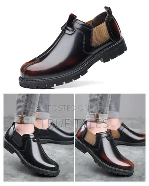 Big Boy's Solid Brogue Shoes Sizes 39 to 45