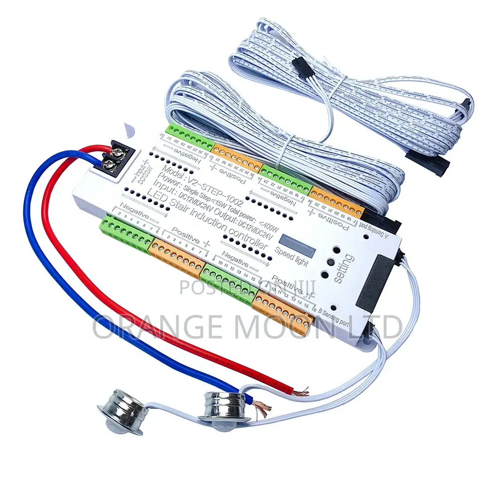 Automatic 32 Step Strip Smart Stairs Lighting Controller
