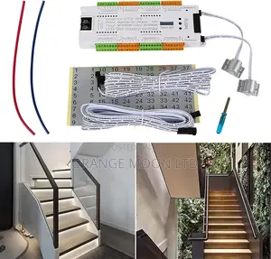 Automatic 32 Step Strip Smart Stairs Lighting Controller