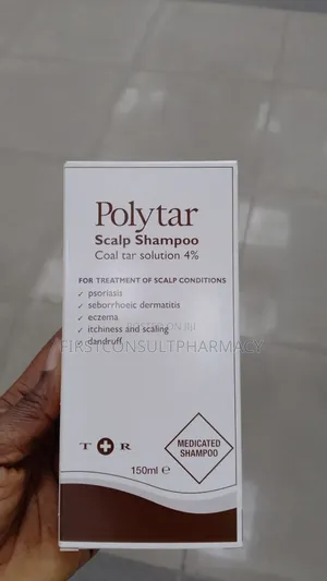 Polytar Scalp Shampoo Coal Tar Solution 4% 150ml