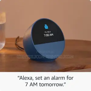 USA All-new Amazon Echo Spot (2024 Release), Smart Alarm