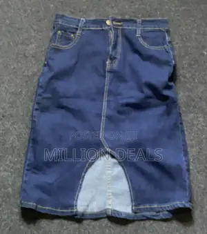 Stylish Stretchy High Waist Women’S Jean Skirt “L”