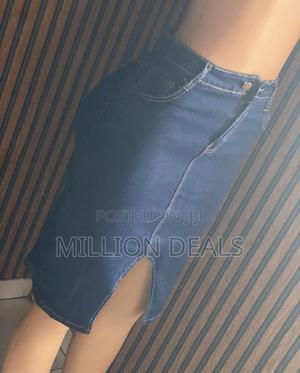 Stylish Stretchy High Waist Women’S Jean Skirt “L”