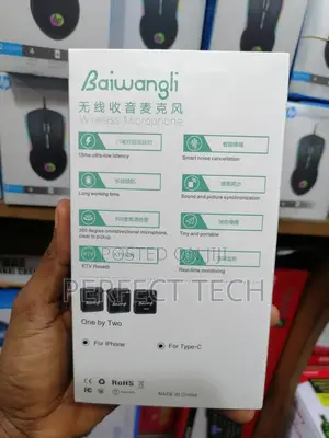 BAIWANGLI SX39 Live Broadcast Wireless Microphone