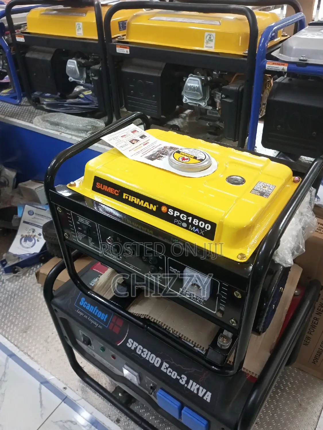 Sumec Firman Generator 100%Copper Wire 1.5kva