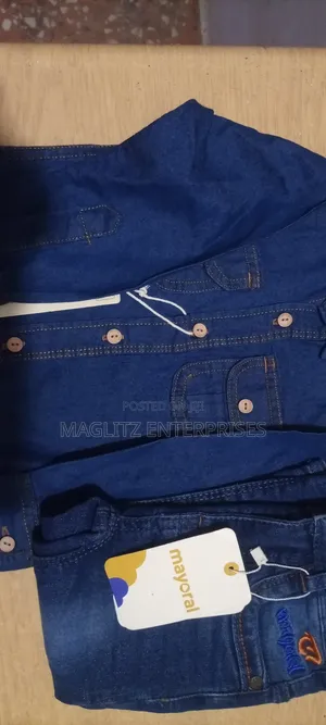 Quality Two Set of Jeans Trousers and Top