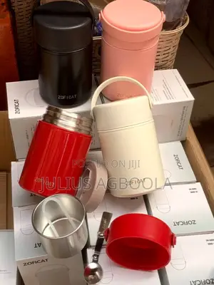 1000ml Zoficat Food Flask With Steel Inner 24hrs 