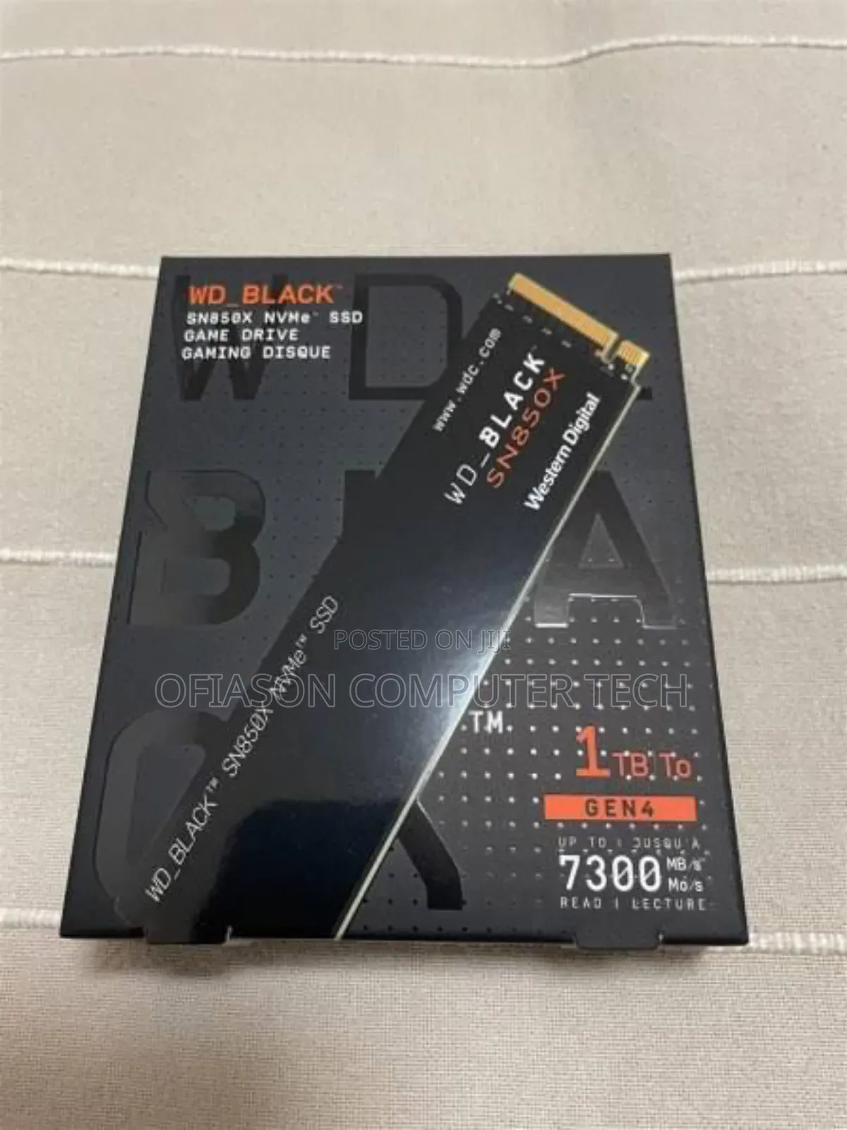 Wd Black Ns850x Nvme Ssd 1tb