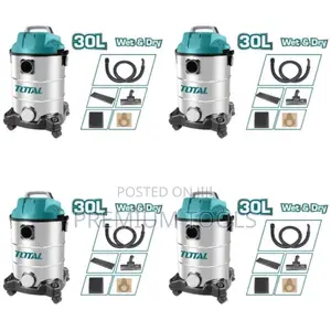 Total Vacuum Cleaner Wet and Dry - 30L - 1300W