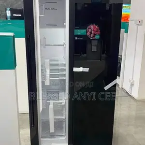 Hisense 529l Inverter by Side Fridge + Dispenser Mirror