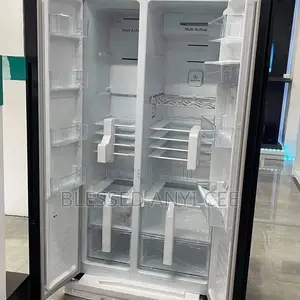 Hisense 529l Inverter by Side Fridge + Dispenser Mirror