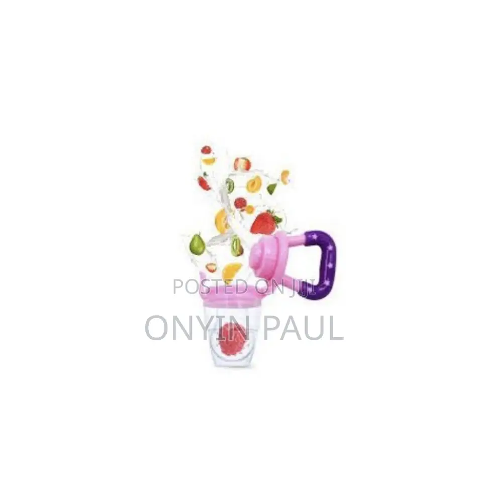 Baby Fruit Teether Pacifier( Comes With Extra Teether)