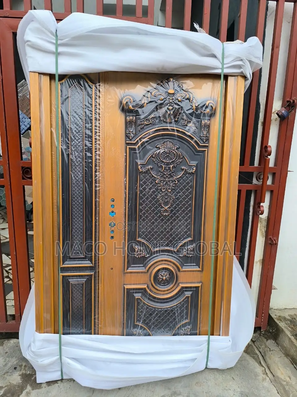 4ft By7ft Full Copper Gold Security Door