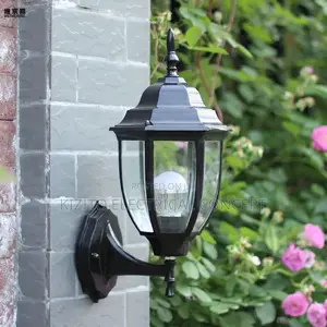 Retro Outdoor Wall Piller Lamp