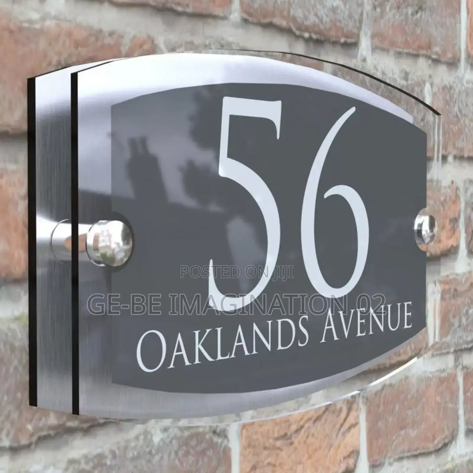 House Number Light Sign