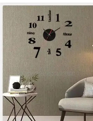 Small 3d Clock (50cm)
