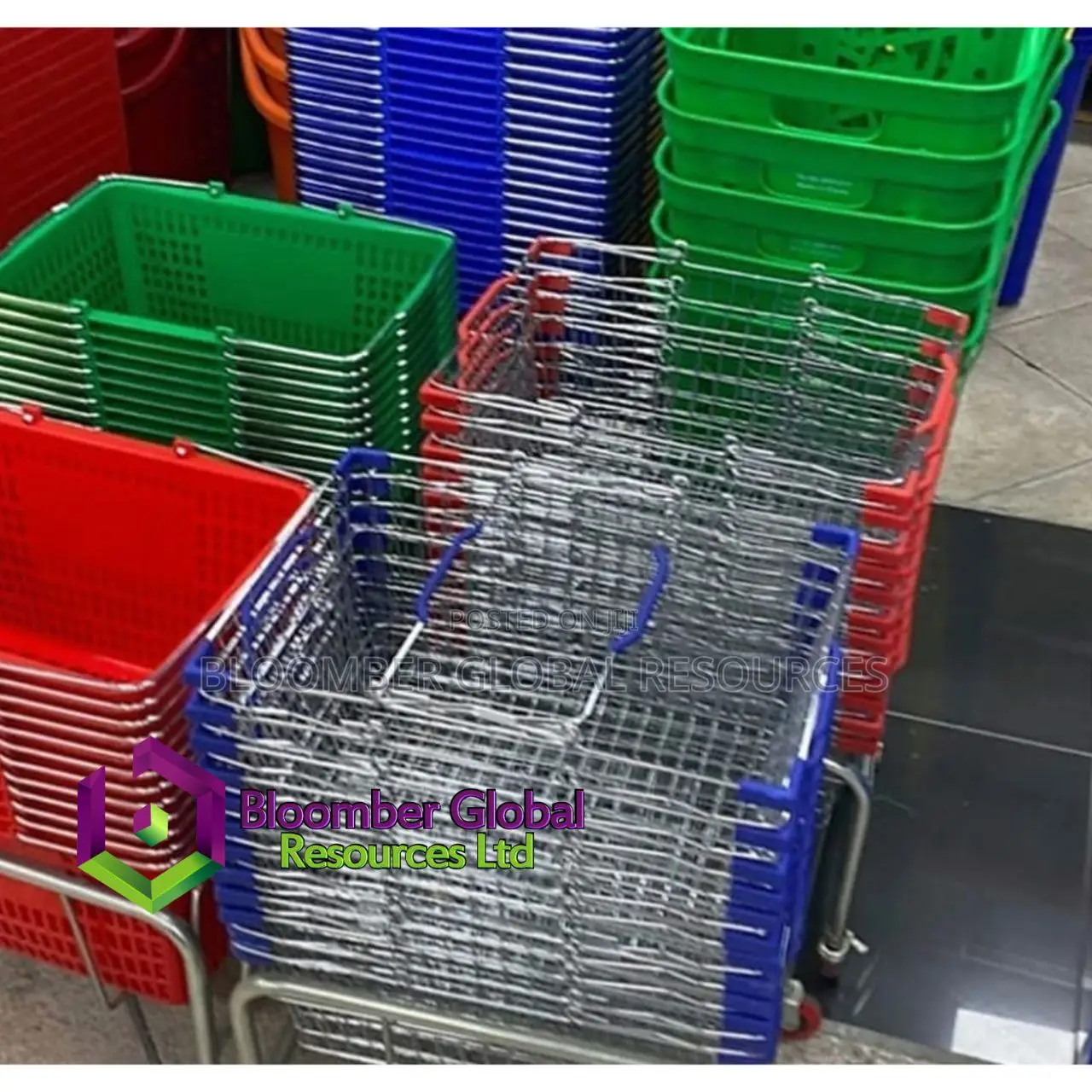 Plastic Hand Basket