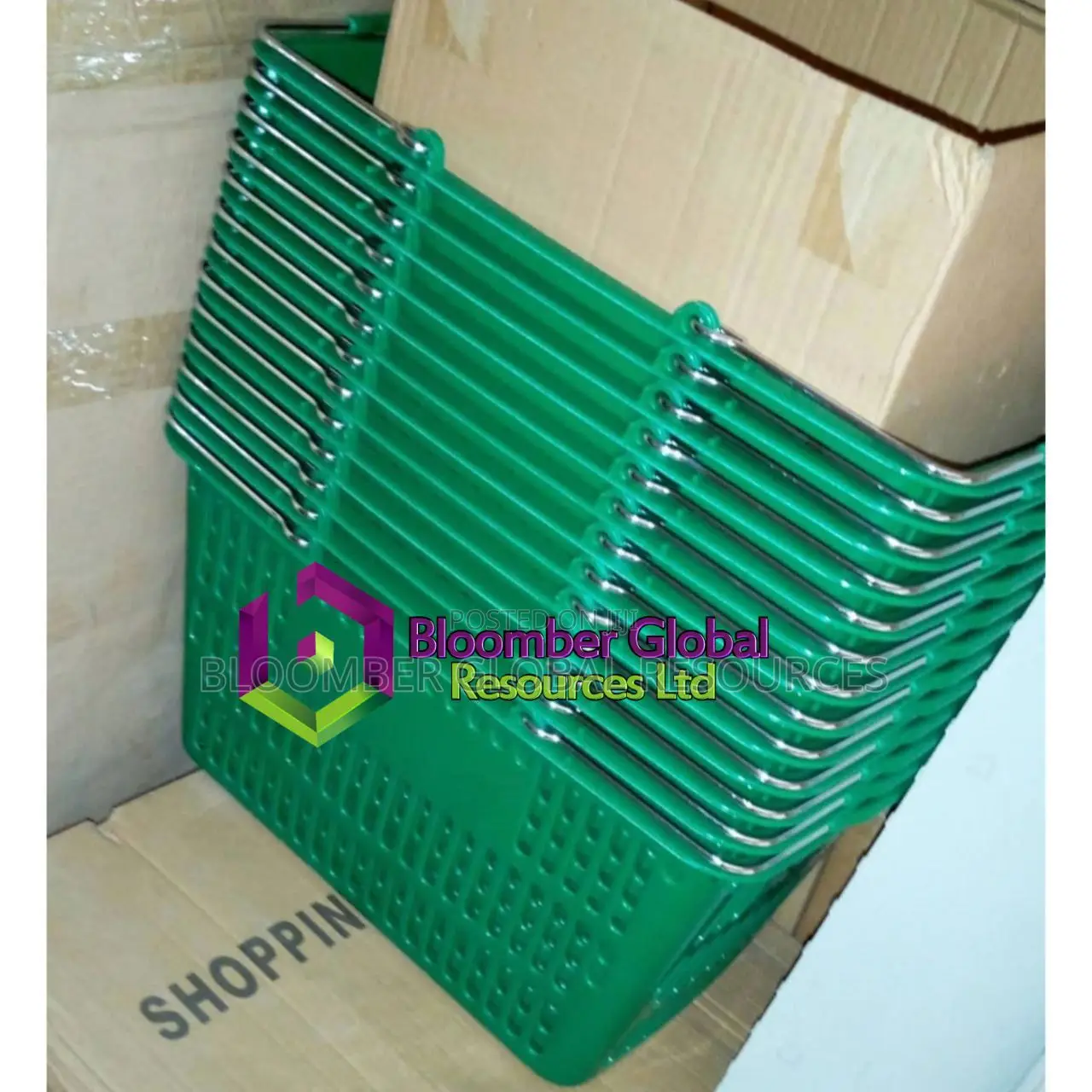 Plastic Hand Basket