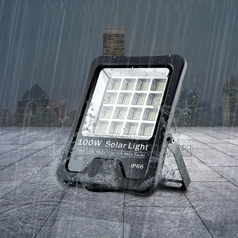 100watts Solar Flood Light Separate Panel