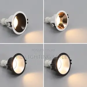 Round GU10 Recessed Downlight Replacement Kit