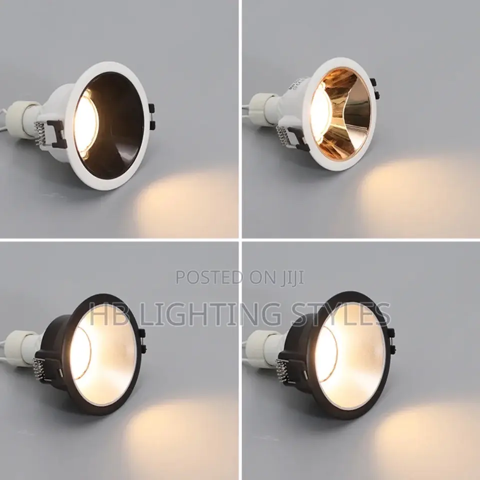 Round GU10 Recessed Downlight Replacement Kit