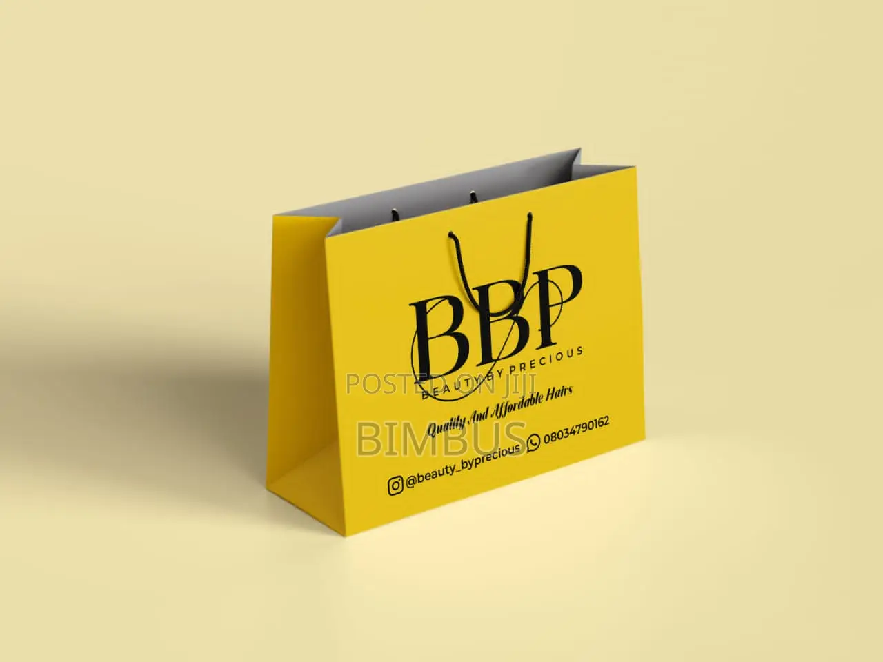 2 Color Carrier Bag