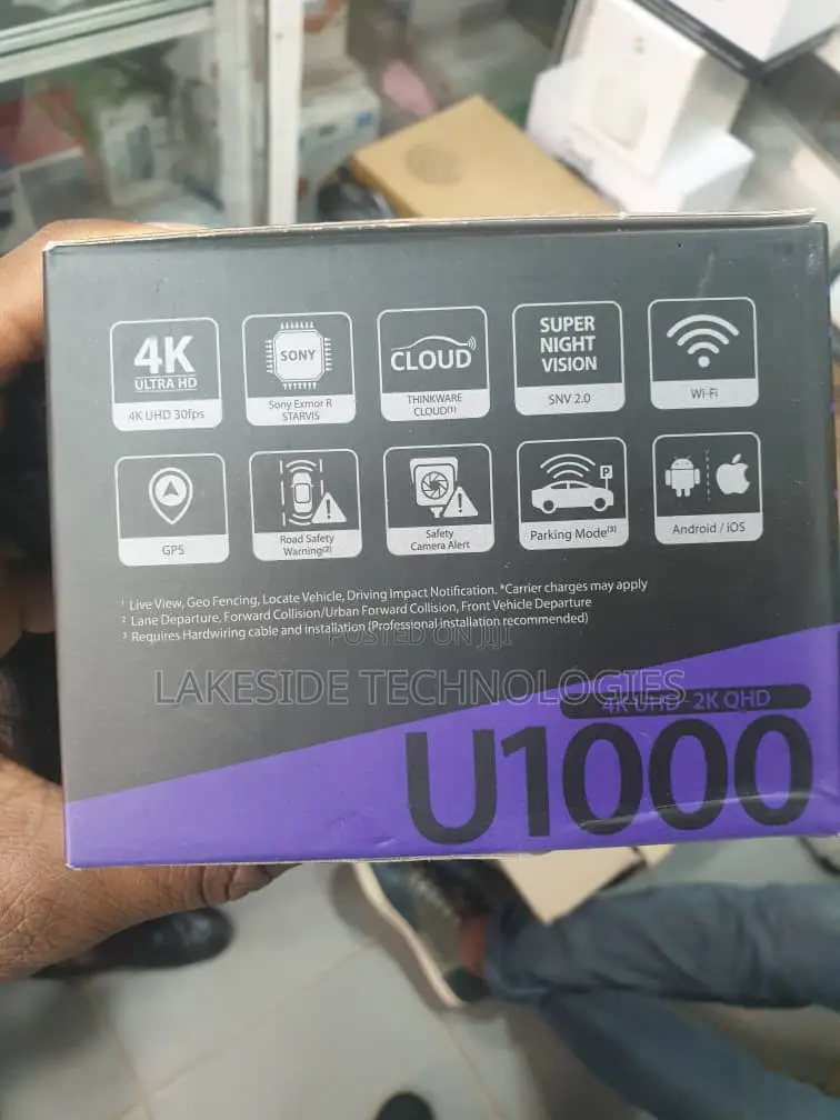 Thinkware U1000 Dash Cam UHD