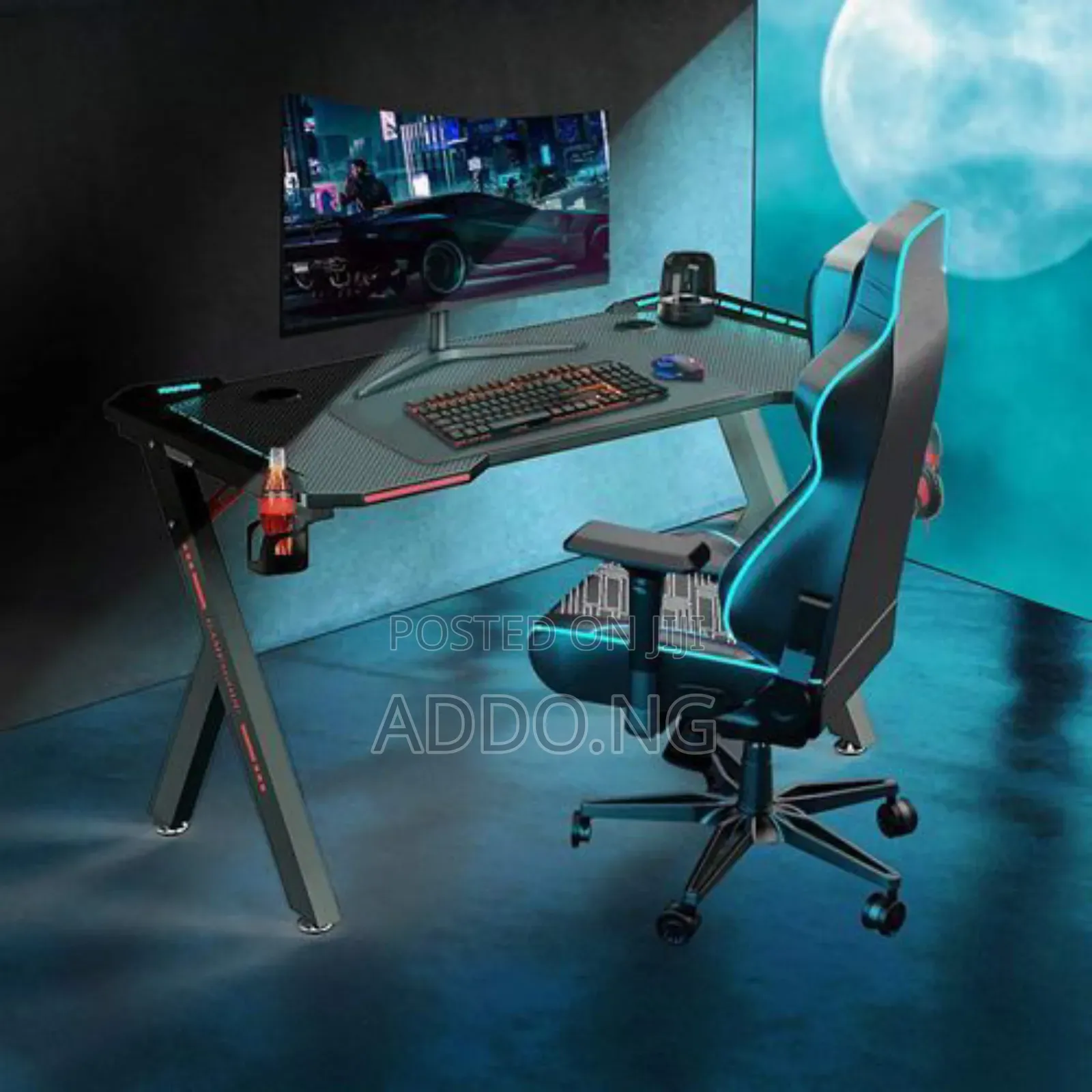 Gaming Desk With Chair
