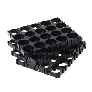 10, 20, 30, Holes 18650 Lithtium Battery Holder Cylindrical