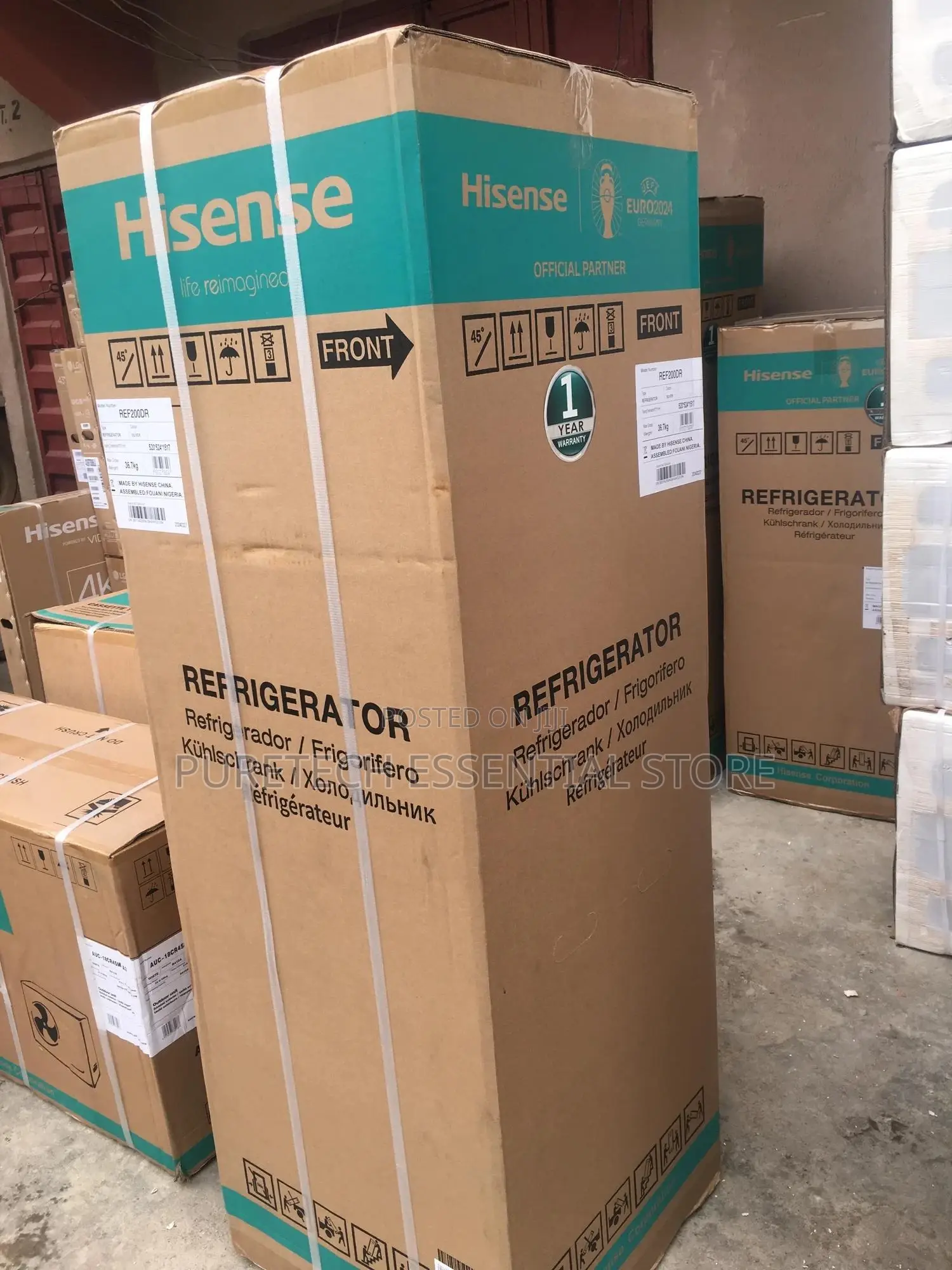 Hisense Double Door Refrigerator Top Freezer 200DR
