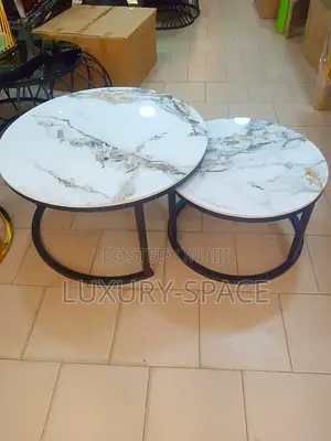 Marble Center Table Set