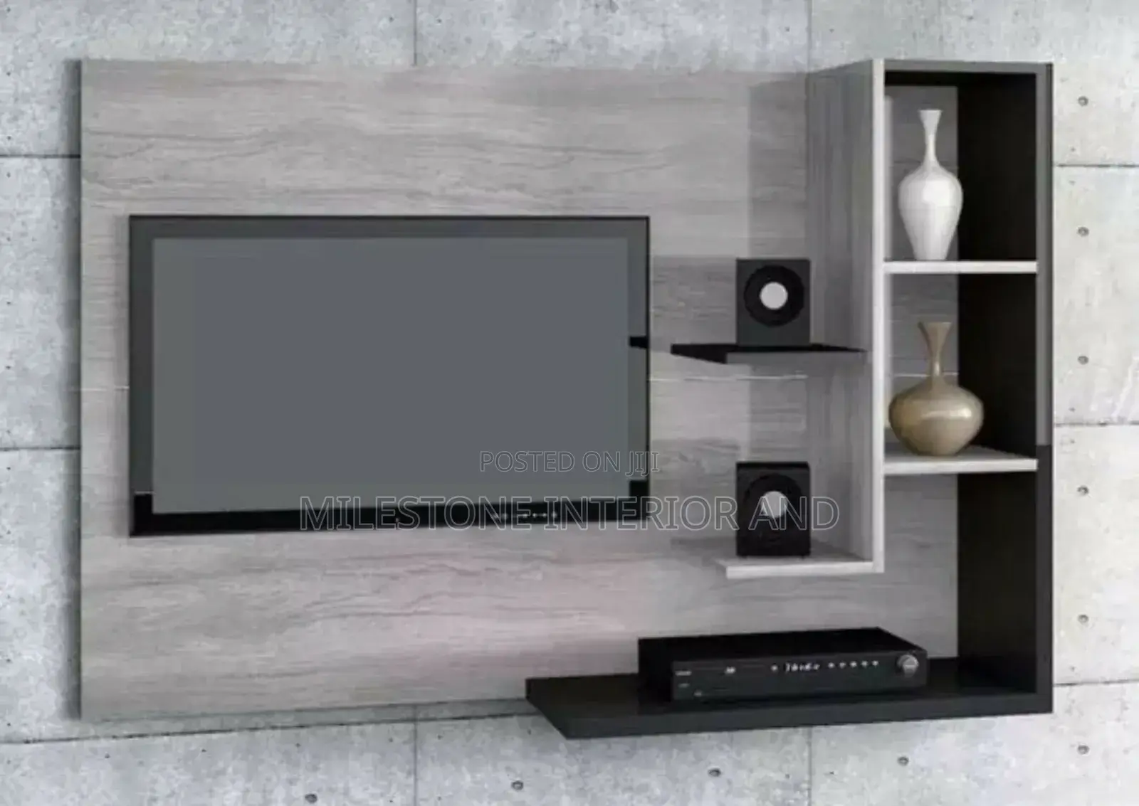 Bachelor's Simple Tv Stand Design !!