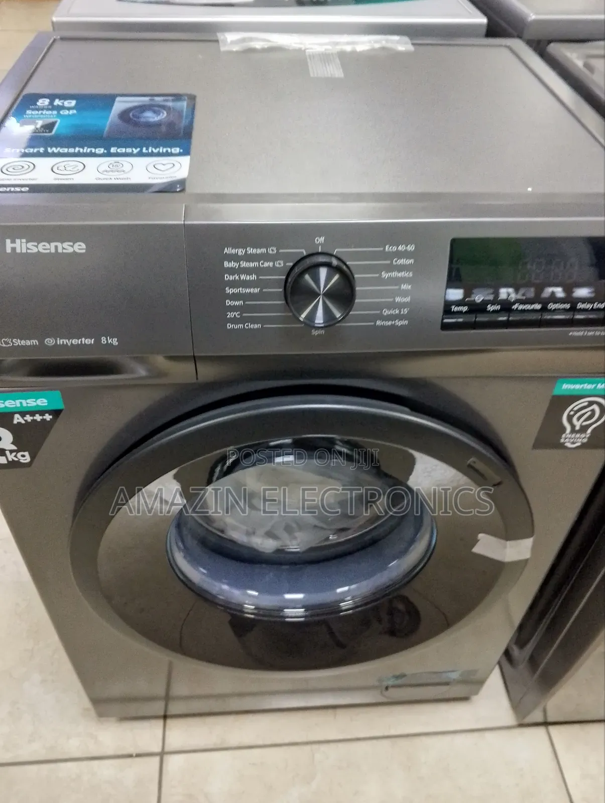 Hisense 8kg Inverter Front Loader Washing Machine