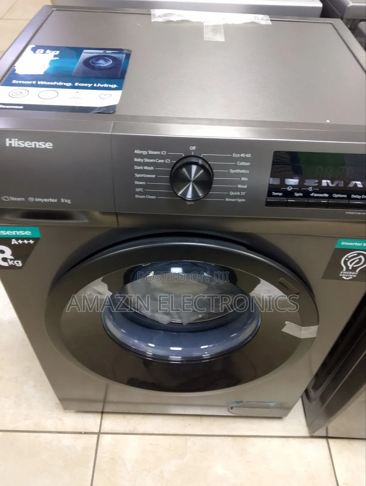 Hisense 8kg Inverter Front Loader Washing Machine