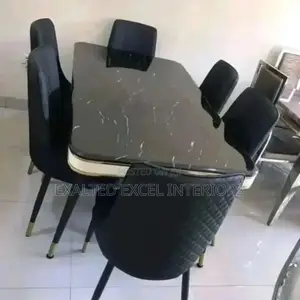 Quality Imported 6 Seater Marble Dining Set